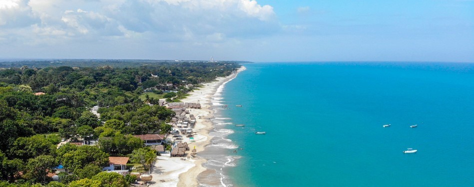Santa Clara beach on Panama's Pacific coast